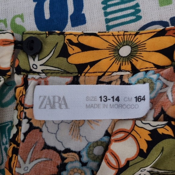 Zara Women's Floral Dress. SIZE 13-14 - Picture 13 of 15
